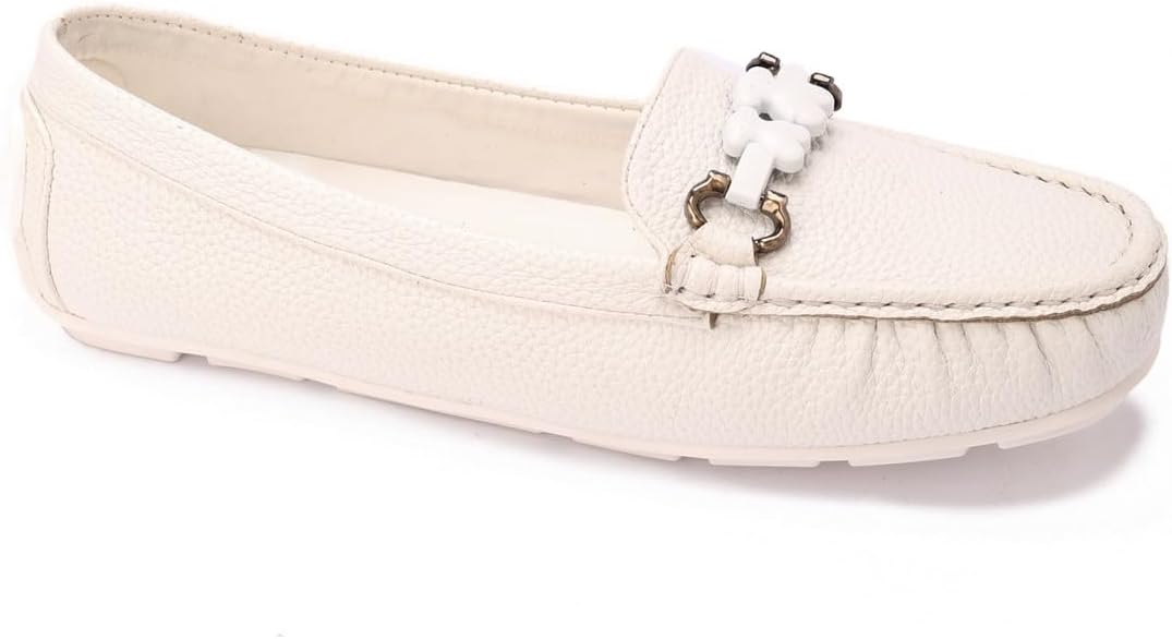 سعر ومواصفات غرينتا حذاء لوفر للنساء N1GOW987-White (B0GHG2QB7Y) على Amazon EG
