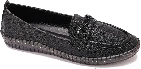 سعر ومواصفات غرينتا حذاء لوفر للنساء N5GO5005-Black (B0FHRBY6M8) على Amazon EG