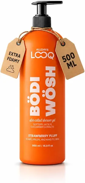 سعر ومواصفات غسول الجسم بالفراولة من لوق، 500 مل (B0GPMZ13GL) على Amazon EG