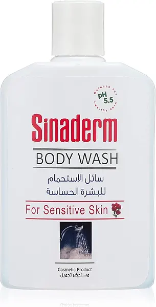 سعر ومواصفات غسول الجسم للبشرة الحساسة من سيناديرم، 250 مل (B09GRKJJ7K) على Amazon EG