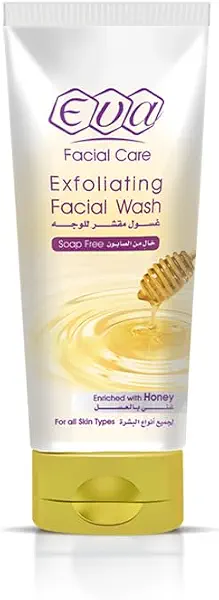 سعر ومواصفات غسول مقشر للوجه غني بالعسل من ايفا، 150 مل (B00GKSUL28) على Amazon EG