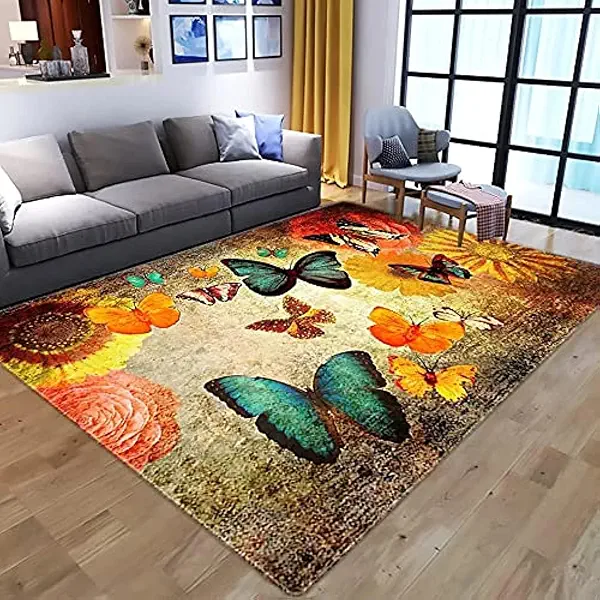 سعر ومواصفات غشاء واقي للسجاد (تصميم فراشة)، مقاس 160 × 250 سم (B09GTD76C5) على Amazon EG