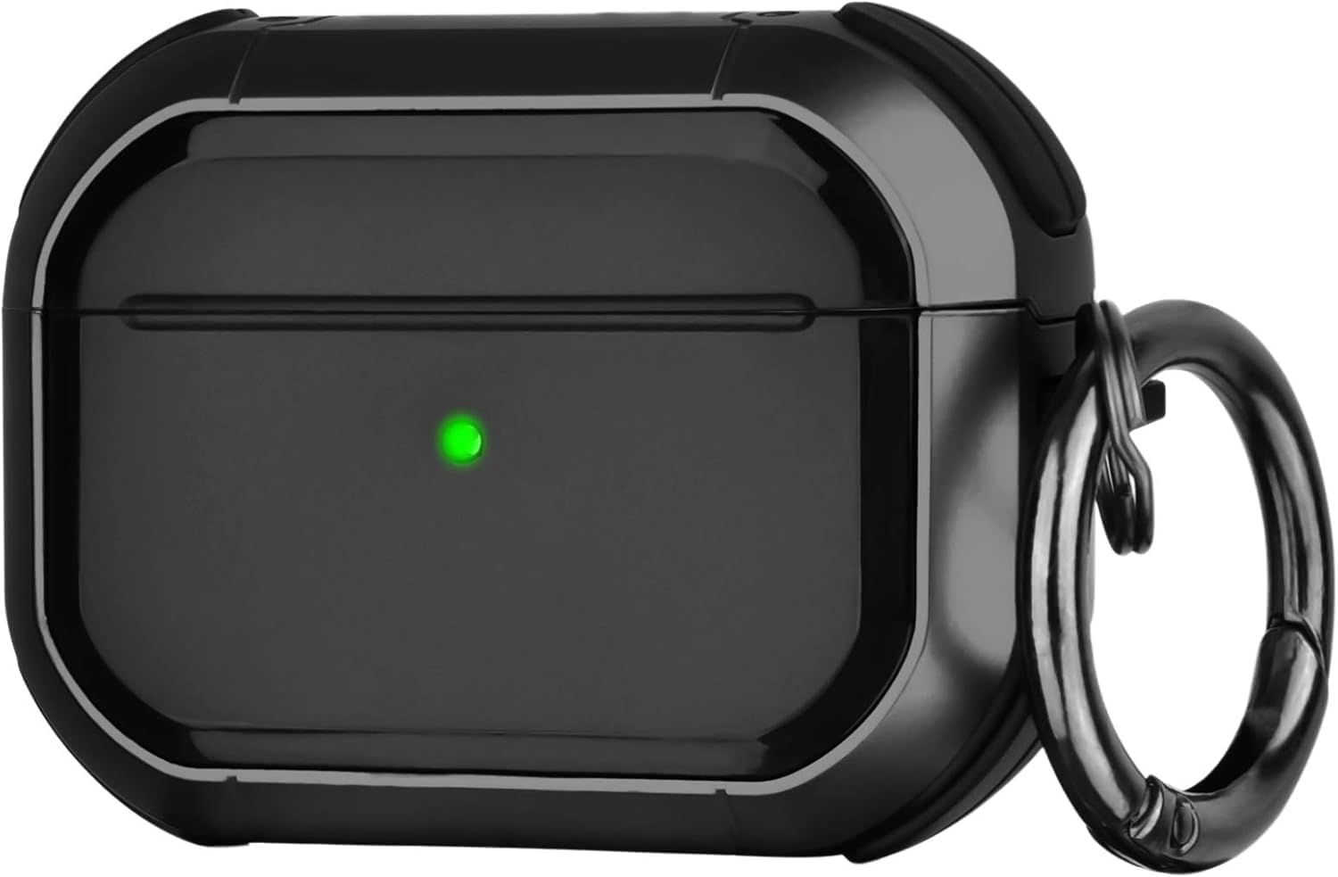 سعر ومواصفات غطاء حماية من VOMA لـ AirPods Pro 2 / AirPods Pro 1متين شديد التحمل مضاد للسقوط لحماية هندسية شاملة 360 درجة مع مشبك معدني مدمج من البولي كربونات الصلب.، اسود (B0HJ2YC5QN) على Amazon EG