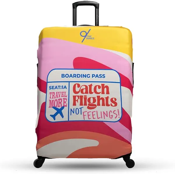 سعر ومواصفات غطاء شنط السفر بطباعة "Catch No Feelings" للجنسين من ذا ناينز (B0C574LS2V) على Amazon EG