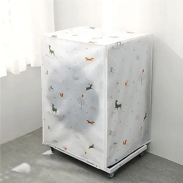 سعر ومواصفات غطاء غسالة مقاوم للماء والغبار متعدد التصميمات، قطعة واحدة، مقاس 56 × 54 × 86 سم (B0D1P34PX3) على Amazon EG