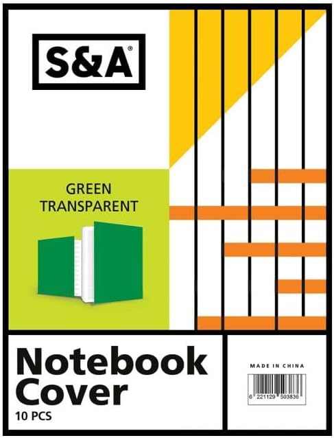 سعر ومواصفات غلاف دفتر من اس اند ايه، بلون أخضر (B0CX55CTSJ) على Amazon EG