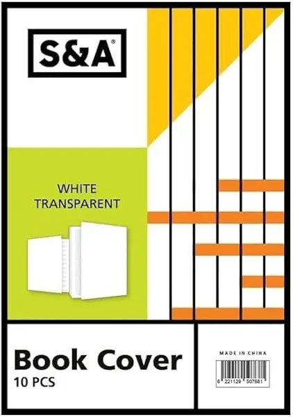 سعر ومواصفات غلاف كتاب من اس آند ايه، لون أبيض (B0CQXVJGZK) على Amazon EG