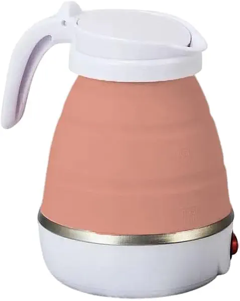 سعر ومواصفات غلاية كهربائية سيليكون قابلة للطي 600 واط من VOMA – عملية للمنزل والسفر، تصميم مدمج سهل الحمل والتخزين، آمنة وسهلة الاستخدام، بينك (B0HFGG634Y) على Amazon EG