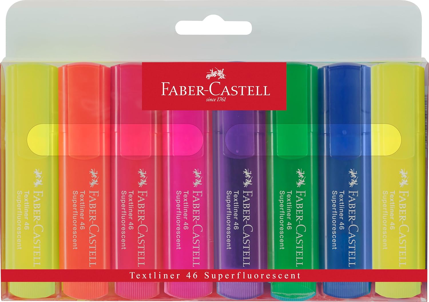سعر ومواصفات فابر-كاستل رأس إزميل 3 في 1 بعرض 1 و2 و5 ملم قلم تحديد ألوان مختلفة عدد 8 (B000MPK8J6) على Amazon EG
