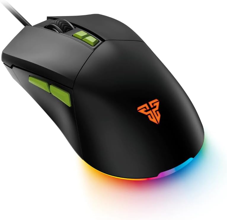 سعر ومواصفات فان تيك ماوس العاب VX6 فانتوم II RGB 7200DPI 7 ازرار اسود VX6-BK (B0DH8FKX8C) على Amazon EG