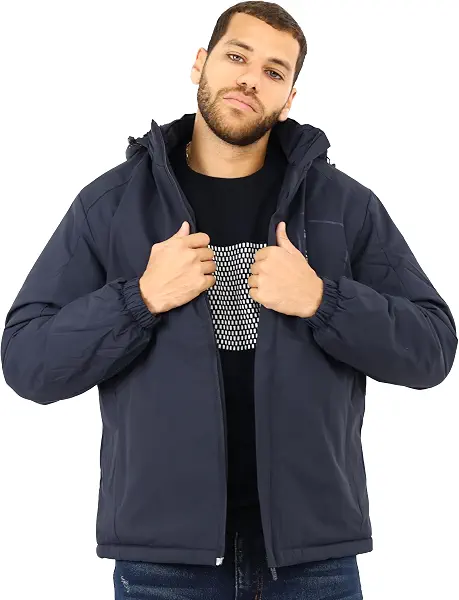 سعر ومواصفات فاير وود FIRE WOOD Mens Basic(WOIFKING) Jacket Jacket (pack of 1) (B0DL5KXH7F) على Amazon EG