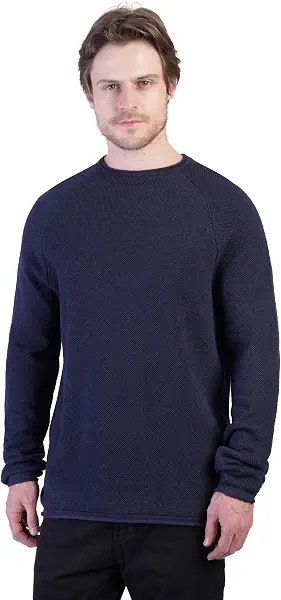 سعر ومواصفات فاير وود FIRE WOOD mens basic round pullover Pullover Sweater (pack of 1) (B0F4PJDLGC) على Amazon EG