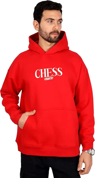 سعر ومواصفات فاير وود FIRE WOOD mens print(chess) hoodie Hooded Sweatshirt (pack of 1) (B0CQJS7XVF) على Amazon EG