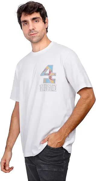 سعر ومواصفات فاير وود FIRE WOOD Mens print(4KIND) t-shirt Classic (pack of 1) (B0F4PGKNZC) على Amazon EG