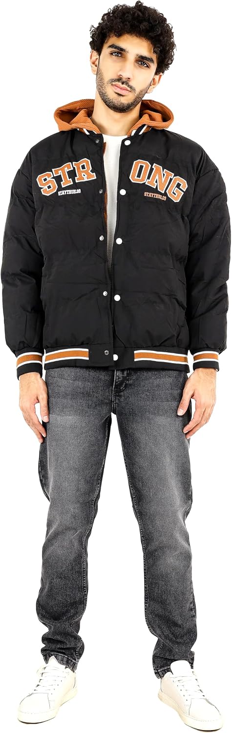 سعر ومواصفات فاير وود FIRE WOOD Mens Puffer(STRONG) Jacket Jacket (pack of 1) (B0DL5PKMSL) على Amazon EG