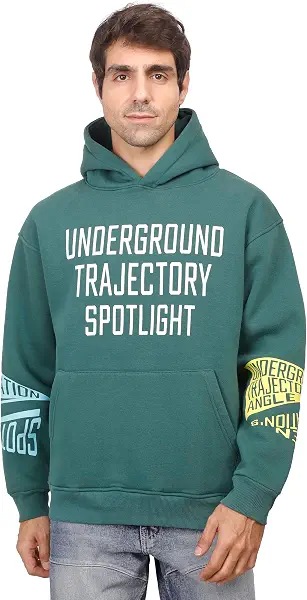 سعر ومواصفات فاير وود سويت شيرت أنيق مزين بطباعة بكلمة «UNDERGROUND» للرجال من فاير وود (B0DSJL5D64) على Amazon EG