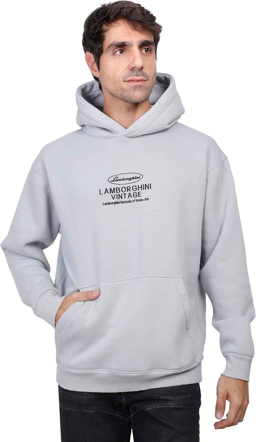 سعر ومواصفات فاير وود سويت شيرت مزين بطبعة (LAMBORGHINI) للرجال من فاير وود (B0DSJJ9JW4) على Amazon EG