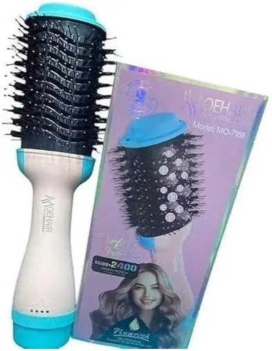 سعر ومواصفات فرشاة شعر MO-7168 دوارة بالكيراتين (B0FJ6DQ1TX) على Amazon EG
