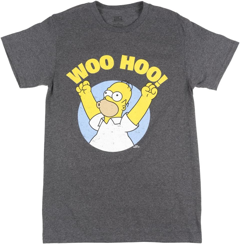 سعر ومواصفات فريز تي شيرت رجالي من Simpsons-Homer Woo Hoo! (B019X124GO) على Amazon EG