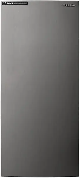 سعر ومواصفات فريزر عمودي فضي 5D (ثلاثي الابعاد + 2 رف) بدون يد FNU-LR251S من فريش (B0DSWBWJQ9) على Amazon EG