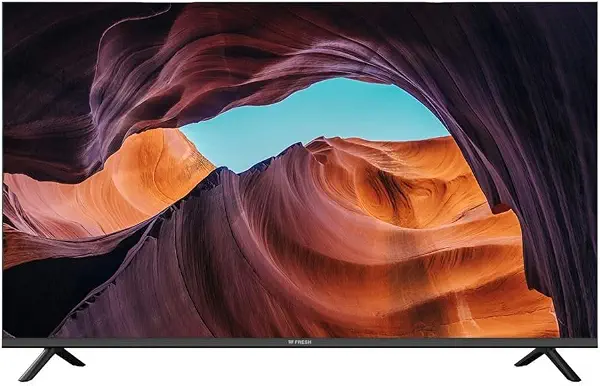 سعر ومواصفات فريش تلفزيون جوجل الذكي 43 بوصة FHD - شاشة LED بدون اطار، HDR10، جوجل بلاي مدمج، تحكم صوتي، بلوتوث 5.0، واي فاي، 3 HDMI، صوت دولبي (43MF435G) (B0GP7HHWPD) على Amazon EG