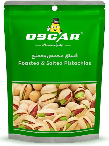 سعر ومواصفات فستق محمص مملح من اوسكار, 110 غرام (B08WLD6J49) على Amazon EG