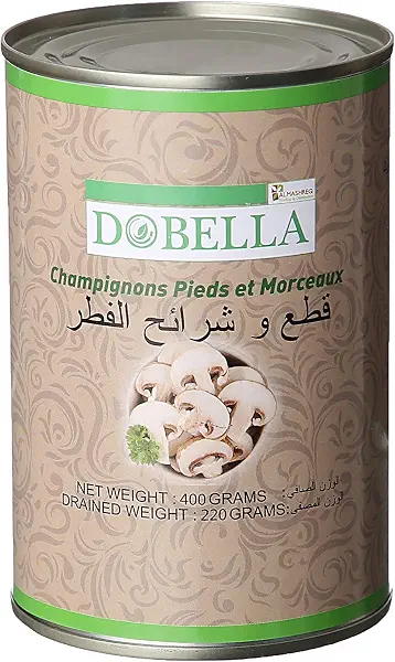سعر ومواصفات فطر معلب من دوبيلا، 400 جم (B0994R2M9T) على Amazon EG
