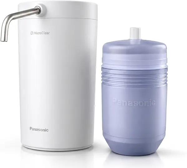 سعر ومواصفات فلتر تنقية مياه TK-CS200W مع خرطوشة بديلة موديل TK-CS200C من باناسونيك (B0H722R7TV) على Amazon EG