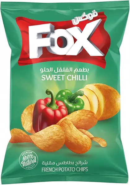 سعر ومواصفات فوكس رقائق الفلفل الحلو، 84-94 جرام (B0DVGNKGXR) على Amazon EG