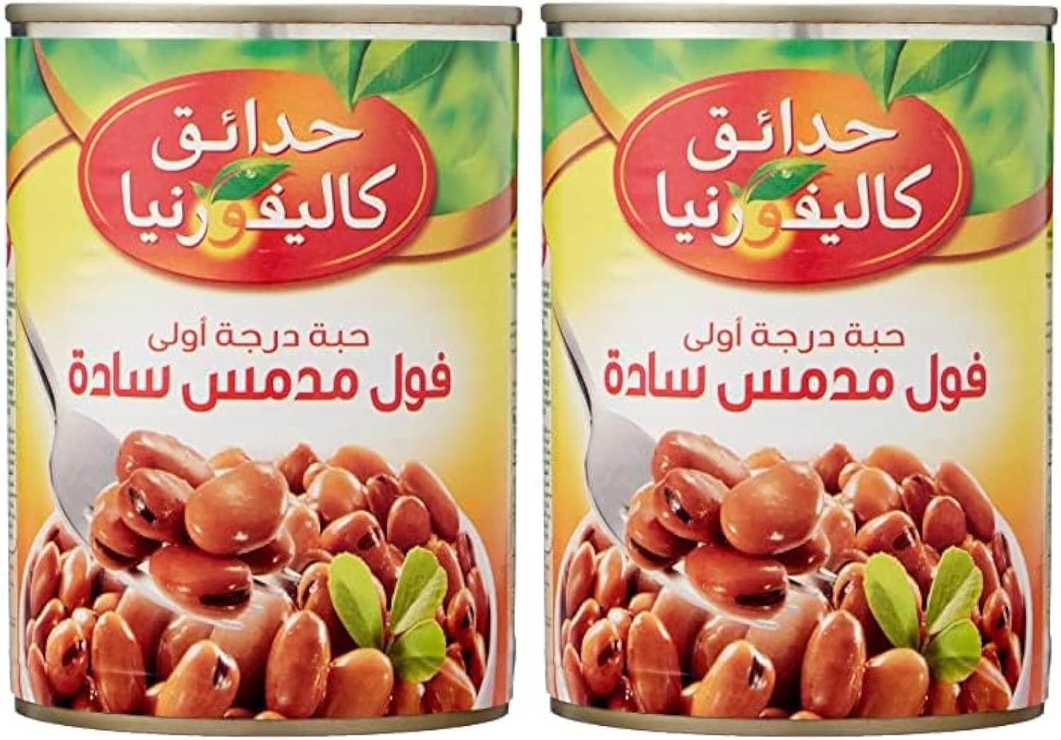 سعر ومواصفات فول مدمس سادة، 400 جرام (قطعتين) من كاليفورنيا جاردن (B0FLB314P1) على Amazon EG