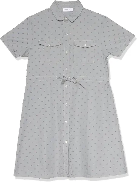 سعر ومواصفات فونكل Vonkel Girls Dots Fabric 2Pocket Dress (pack of 1) (B0D3GZGC93) على Amazon EG