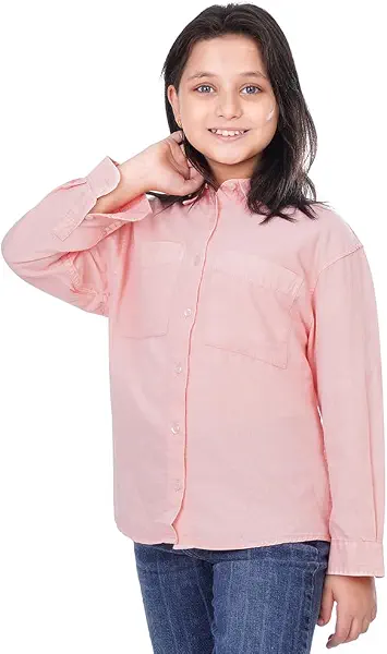 سعر ومواصفات فونكل Vonkel Girls Long Sleeve Blouse Long Sleeve Shirt (B0C6KSMSPT) على Amazon EG