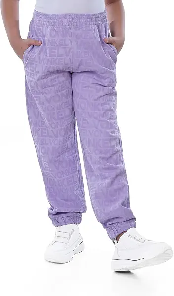 سعر ومواصفات فونكل Vonkel Girls Sweatpants Vonkel Girl Pant Purple (B0CTKRVPHV) على Amazon EG