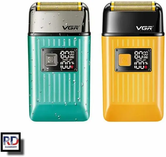 سعر ومواصفات في جي ار ماكينة حلاقة احترافية قابلة لاعادة الشحن للاستخدام الرطب والجاف V-357 (B0DCSSGSJG) على Amazon EG