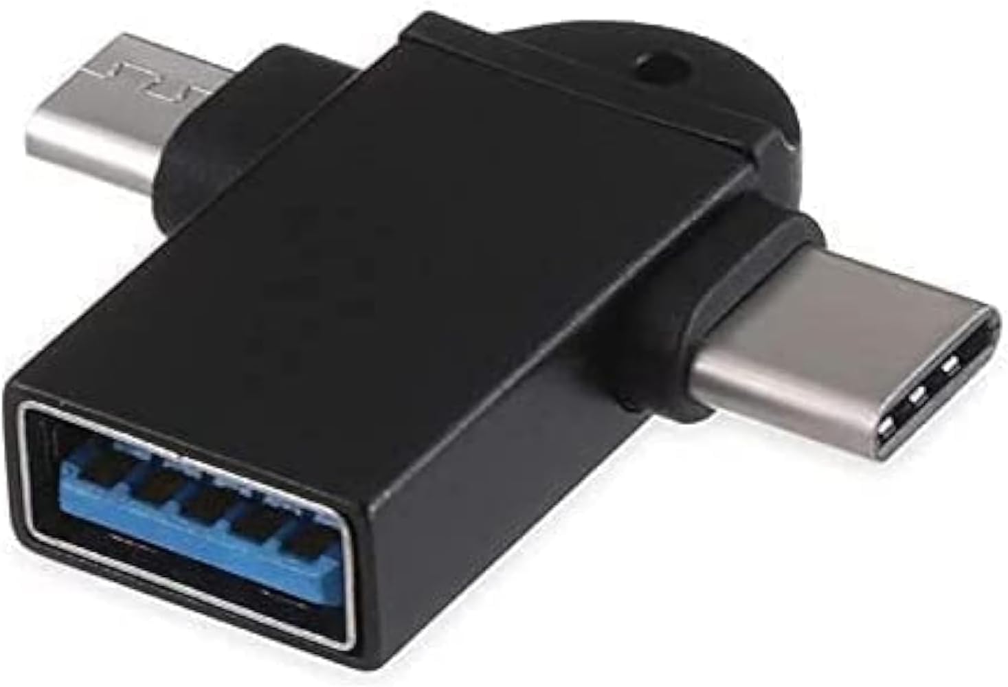 سعر ومواصفات 2 في 1 معدن نوع سي ومايكرو او تي جي ذكر الى USB A 3.0 انثى نقل بيانات عالي السرعة للاب توب والموبايلات والتابلت للهواتف الذكية بندريف (B0DQF4GCDF) على Amazon EG