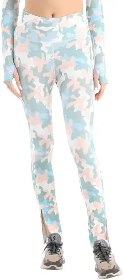 سعر ومواصفات فيت فريك Fit Freak Womens Leggings Colored Camo Slit Printed Leggings (B0FXH5Z8RH) على Amazon EG