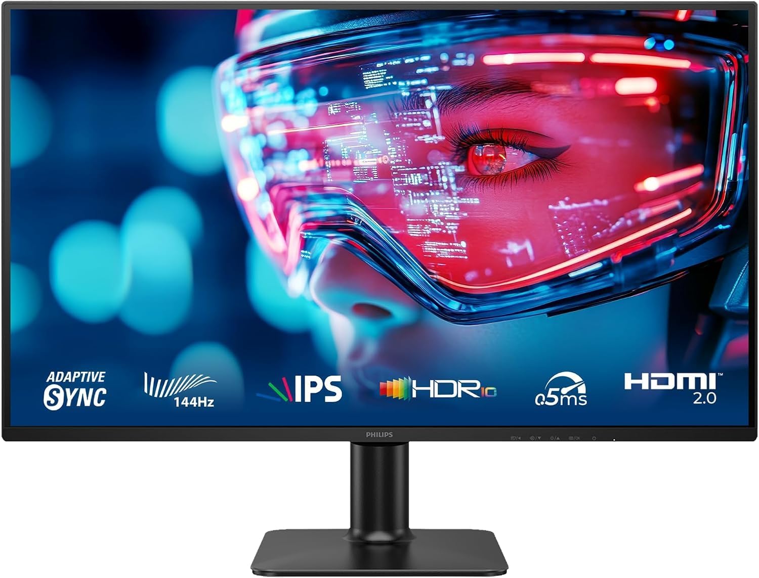 سعر ومواصفات فيليبس (27E2G2200) 27 انش FHD IPS 300 نيت 144 هرتز 0.5 مللي ثانية، HDR10، مزامنة تكيفية، اسود، ضمان 3 سنوات (B0HJCPBNXB) على Amazon EG