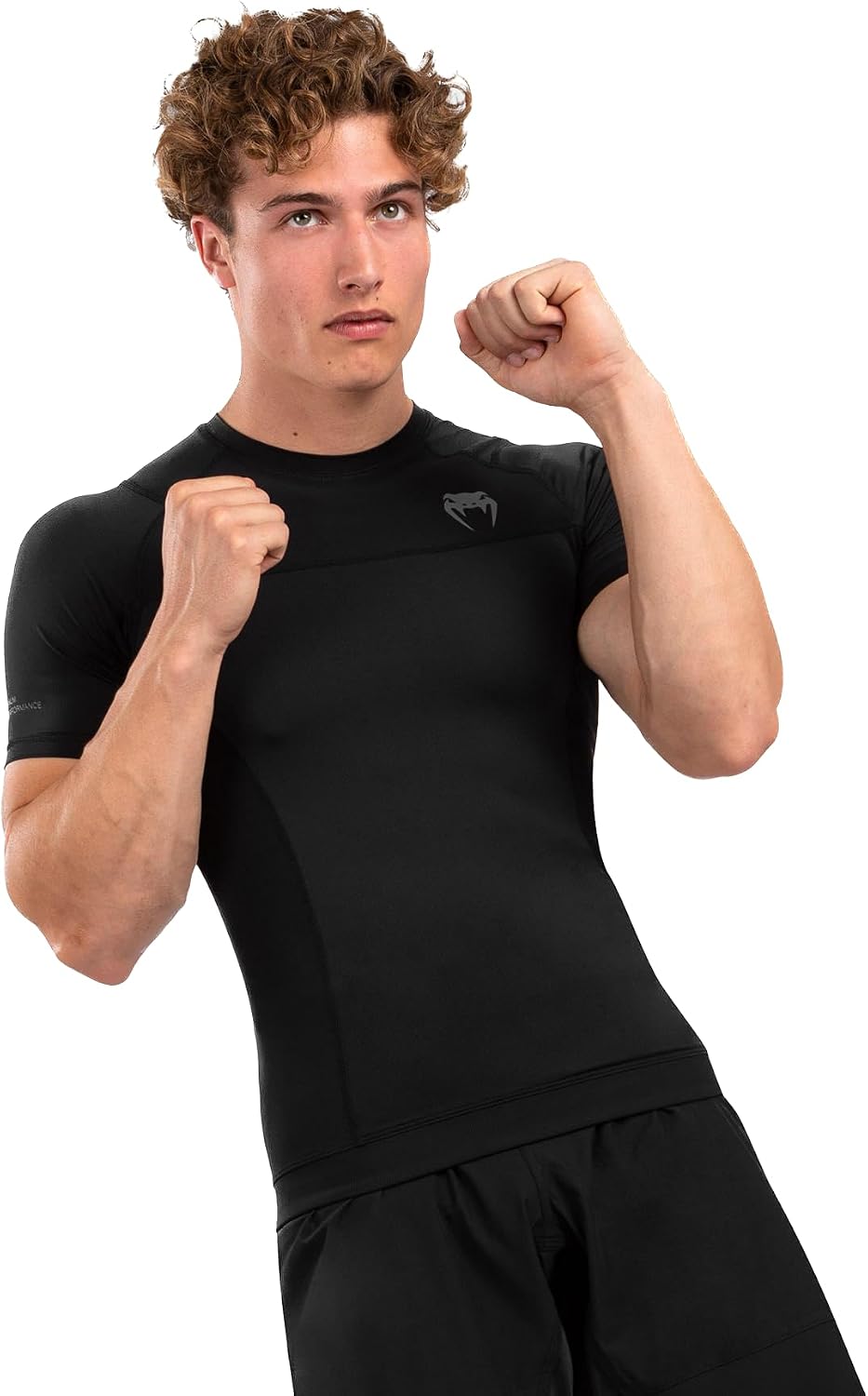 سعر ومواصفات فينوم قميص رجالي فينوم G-fit Air Rashguard بأكمام قصيرة - أسود (عبوة من قطعة واحدة) (B0CCC5YQCX) على Amazon EG
