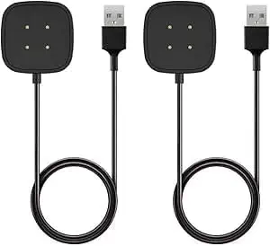 سعر ومواصفات قاعدة شحن FBV3-SENSEDOCK فيتبيت سينس/فيرسا 3 من قطعتين، قاعدة شحن USB بديلة لكابل الساعة الذكية للشحن السريع (B0H17V6V9M) على Amazon EG