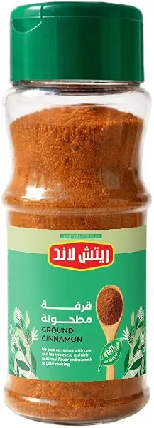 سعر ومواصفات قرفة مطحونة في عبوة هزازة من ريتش لاند، 60 جم (B0H8YKD641) على Amazon EG