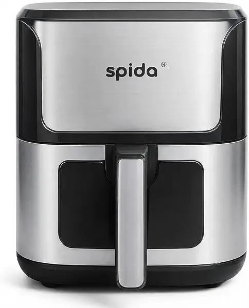 سعر ومواصفات قلاية هوائية رقمية طراز SPD-CL503 بسعة 7 لتر وقوة 1800 وات – مزودة بخاصية التحكم فى الوقت درجة الحرارة من سبيدا (B0FGDND395) على Amazon EG