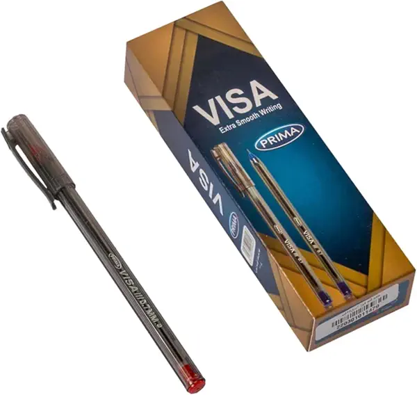 سعر ومواصفات عبوة أقلام بريما فيزا 0.7 ملم أحمر 10 أقلام (B0CM41CG7X) على Amazon EG