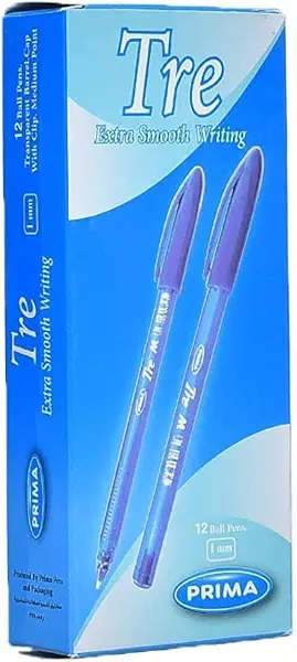 سعر ومواصفات قلم جاف من بريما ترى 1 ملي ازرق (B0B5TP14GB) على Amazon EG