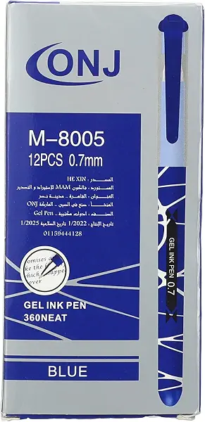 سعر ومواصفات قلم حبر ازرق قابل للمسح 12 قطعة 2725605934526 من كونج (B09BDNFDKR) على Amazon EG