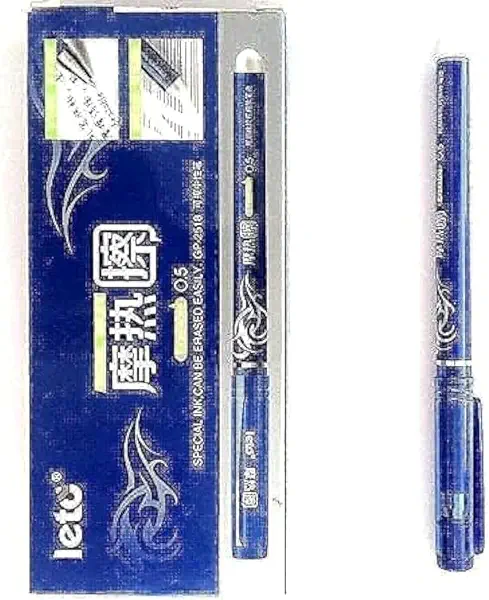 سعر ومواصفات قلم حبر ازرق قابل للمسح - 6 قطعه، من ليتو (B0923HT3JQ) على Amazon EG