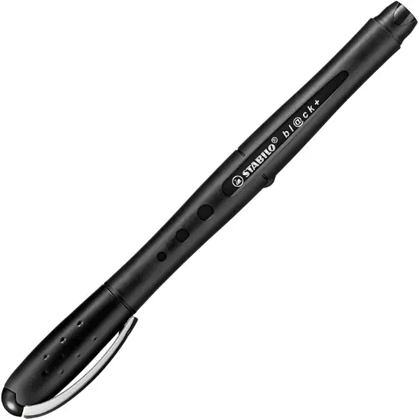سعر ومواصفات قلم حبر جل بلاك+ بسن رفيع بلون اسود من ستابيلو (B006TVVH60) على Amazon EG