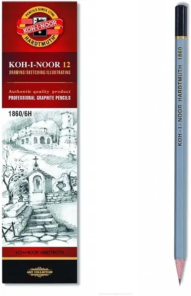 سعر ومواصفات قلم رصاص 3B سداسي خشب من كوهينور موديل 1860 (B0FD92Z3ZV) على Amazon EG