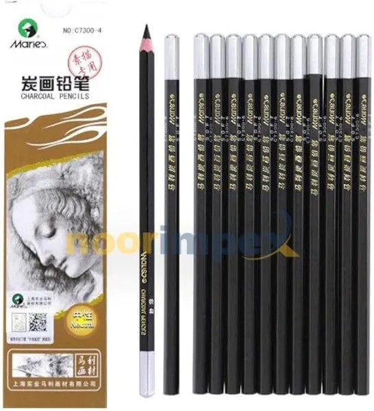 سعر ومواصفات قلم فحم من ماريس، لون أسود C7300-4 (B0D47KPNMZ) على Amazon EG
