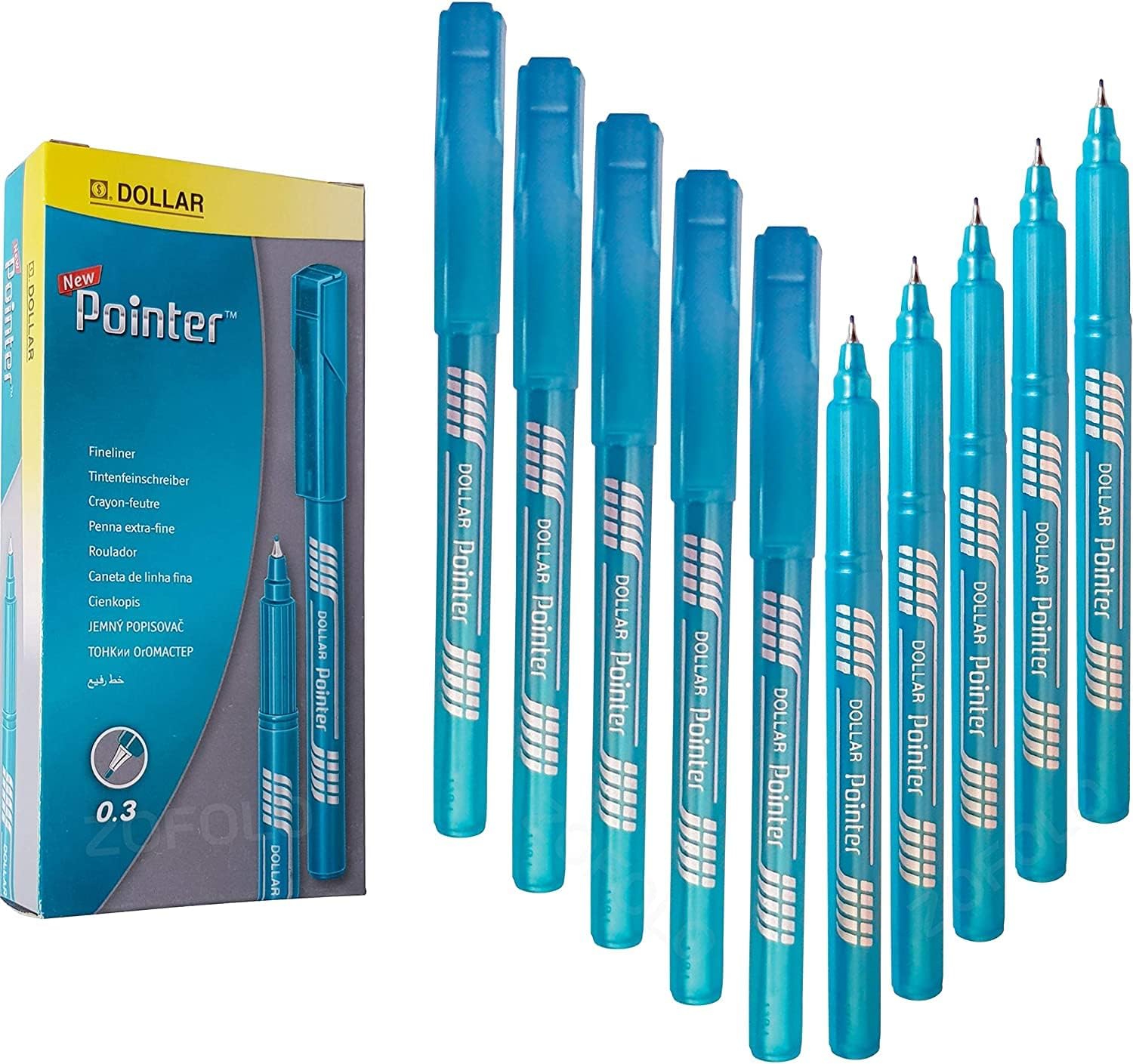 سعر ومواصفات قلم مؤشر دقيق FL PTM 03 0.3 ملم من دولار، تركواز (B09VF4GN8W) على Amazon EG