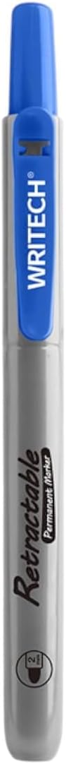 سعر ومواصفات قلم ماركر ثابت مدور بسوستة Writech Retractable Blue رقم W-805P/12-2 (B0HK3VYKB2) على Amazon EG